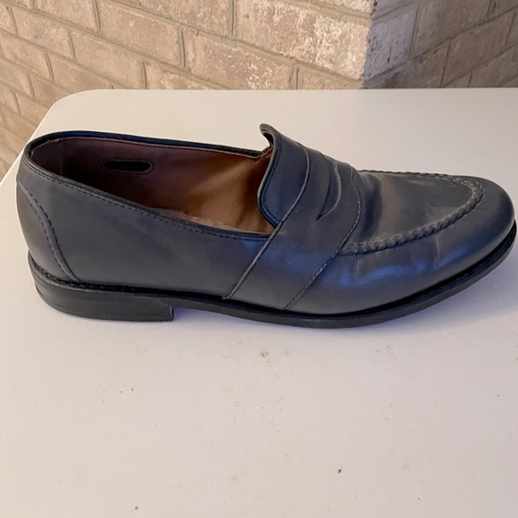 Men’s Allen Edmonds Randolph Penny Loafers 10.5 DcGrey Dress Shoes - Picture 5 of 9